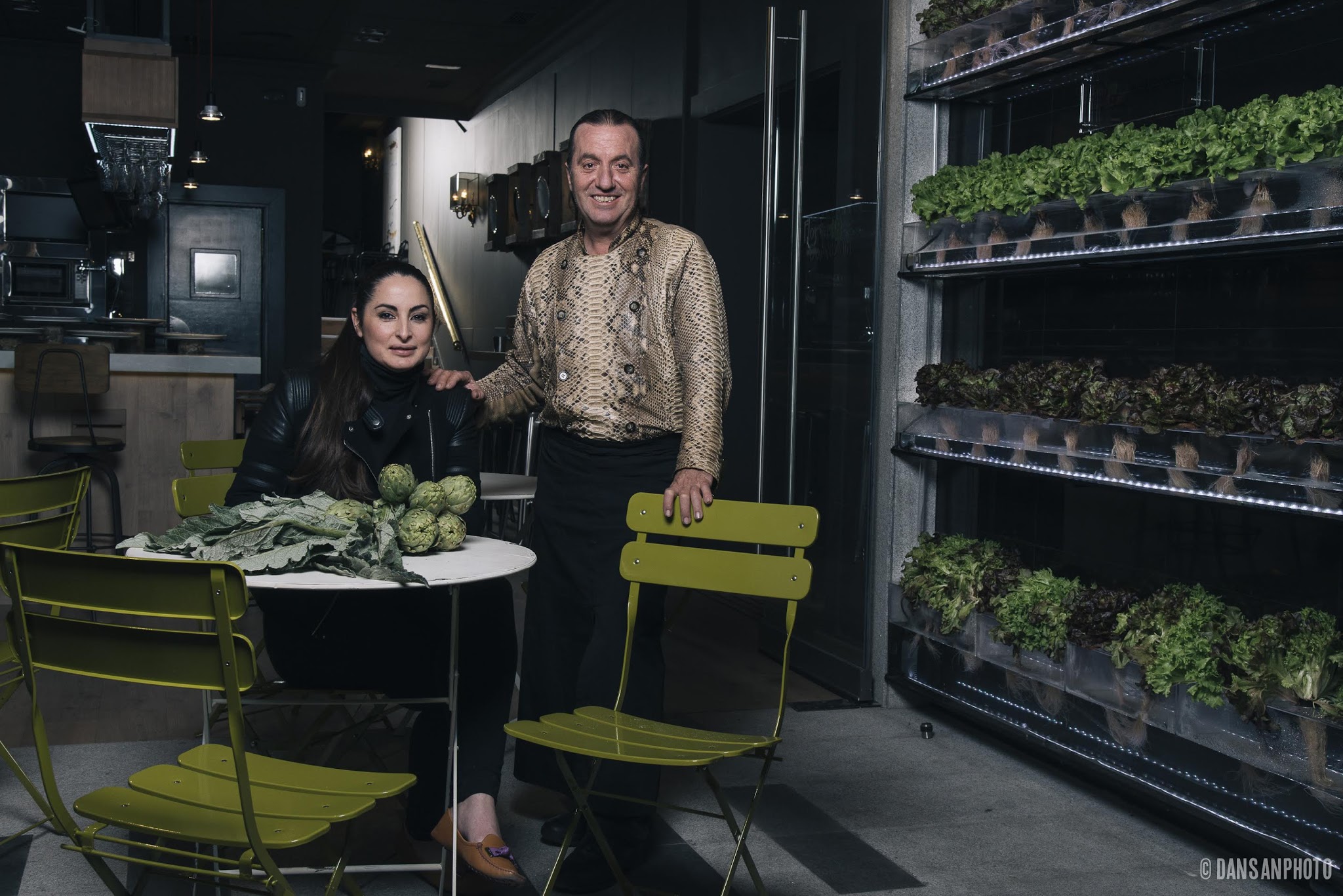 Floren Domezain o la alta gastronomía en forma de verdura