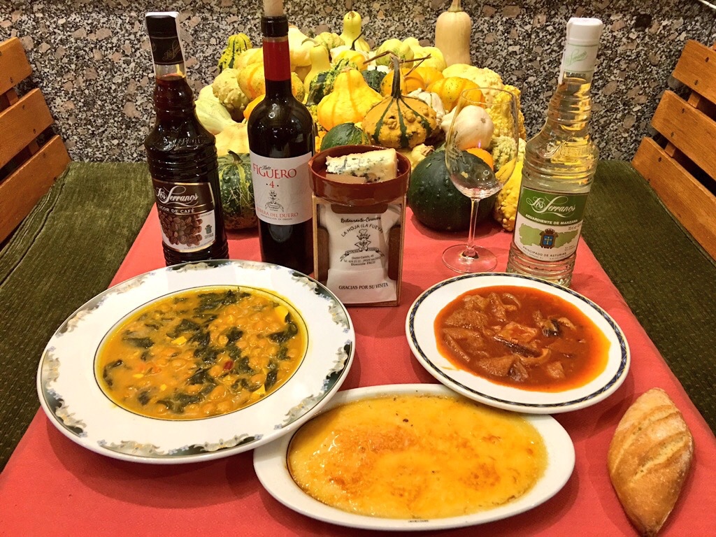 Menú del Desarme en el restaurante La Hoja
