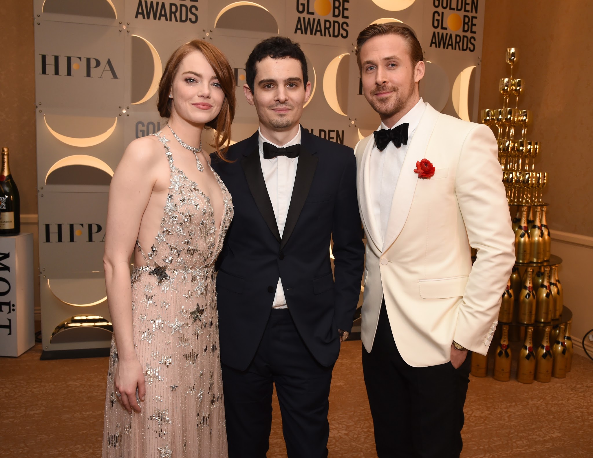 MOET CHANDON BRINDÓ CON LOS INVITADOS DE LOS ANNUAL GOLDEN GLOBES AWARDS