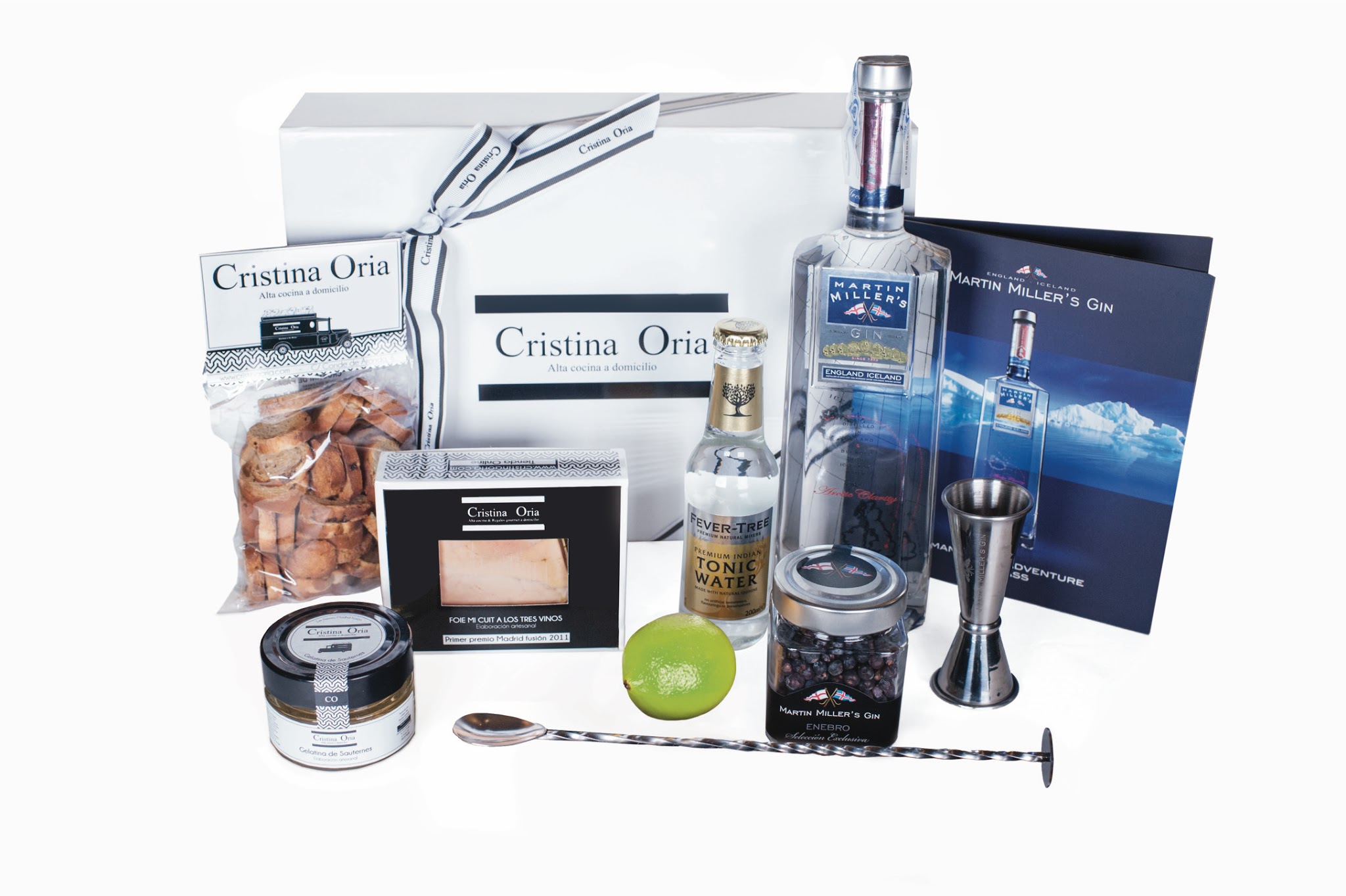 MARTIN MILLER’S GIN Y CRISTINA ORIA PRESENTAN EL REGALO MÁS GOURMET