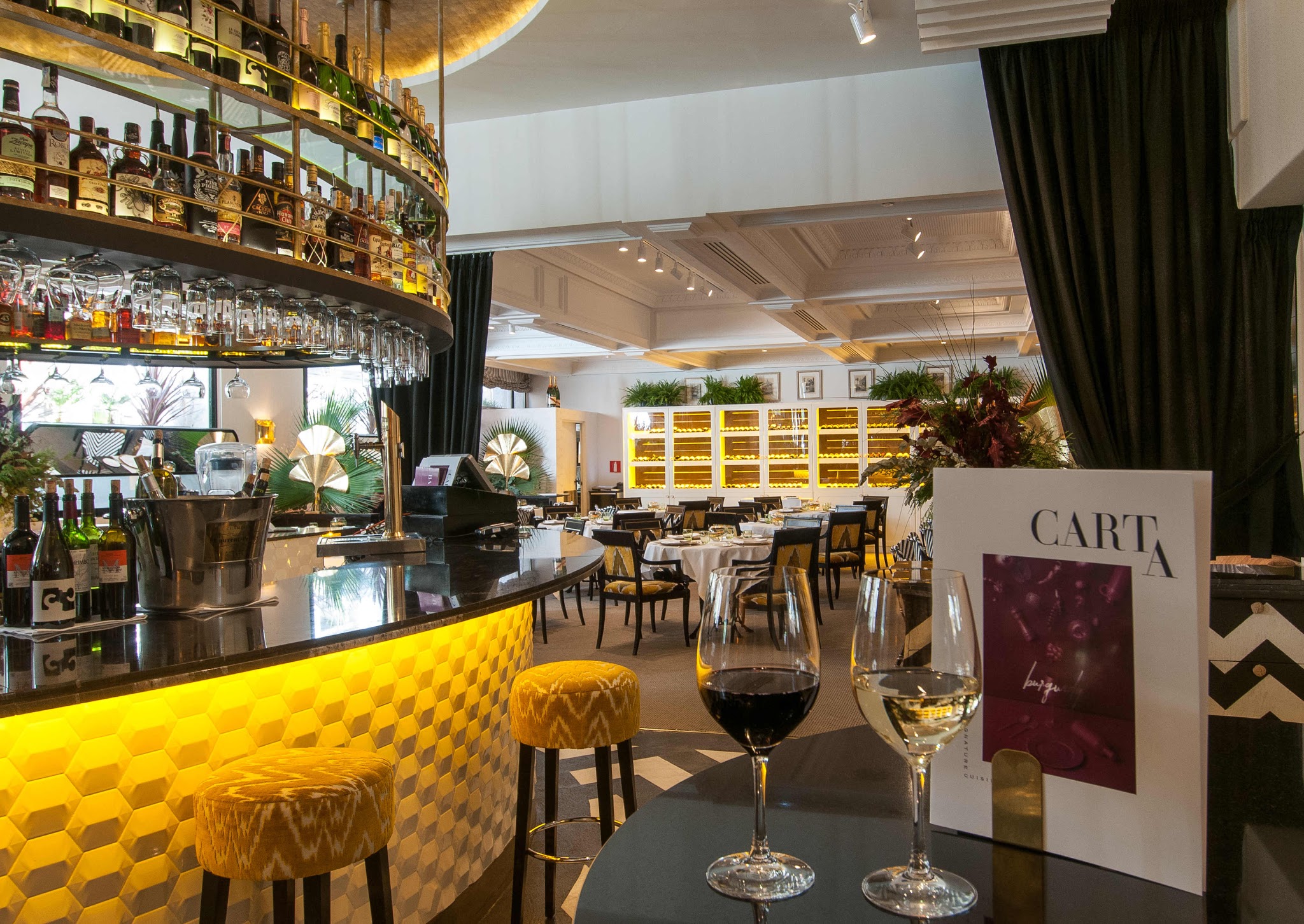 Burgundy, cocina de autor y buenos vinos