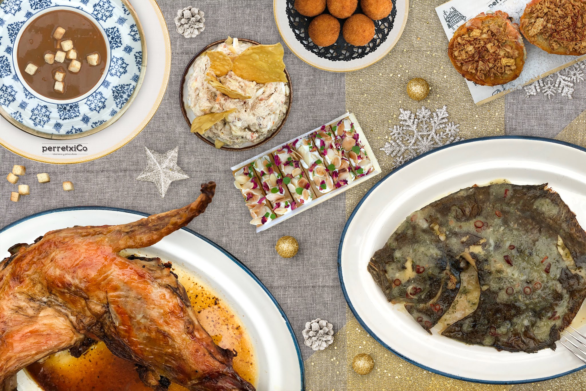 El menú de Navidad de PerretxiCo este año a domicilio