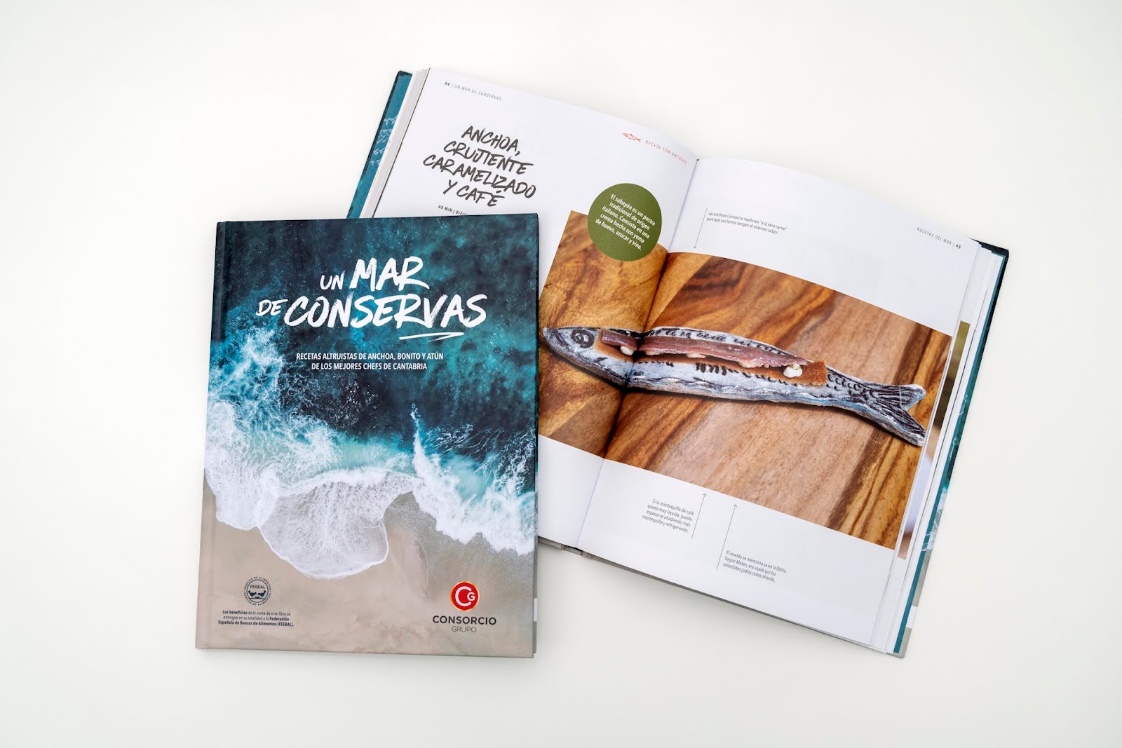 Grupo Consorcio presenta el proyecto Un Mar de Conservas junto a los chefs Ignacio Solana, Sergio Bastard, José Manuel de Dios y la dama de la alta restauración Teresa Monteoliva