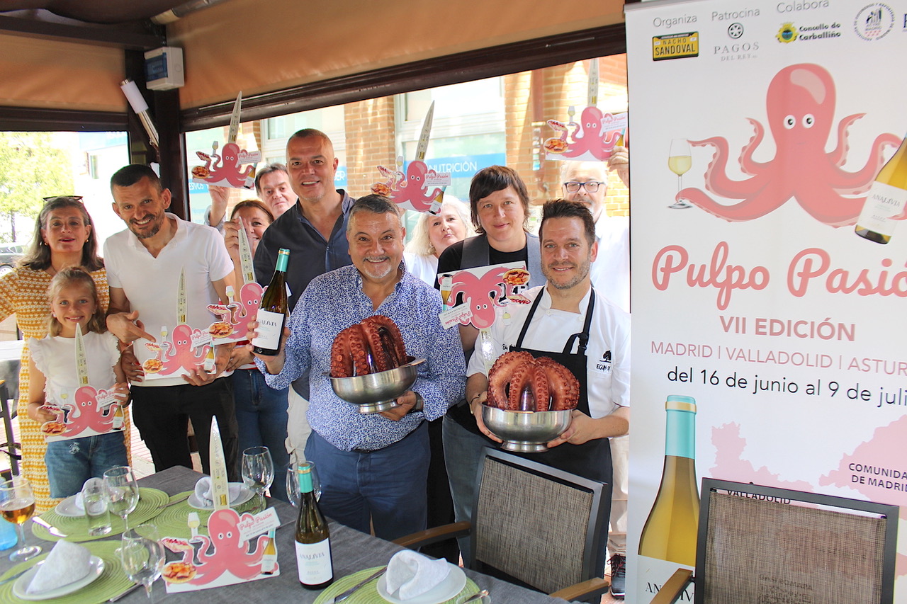 En marcha la VII edición de Pulpo Pasión en 98 restaurantes de Madrid, Asturias y Valladolid