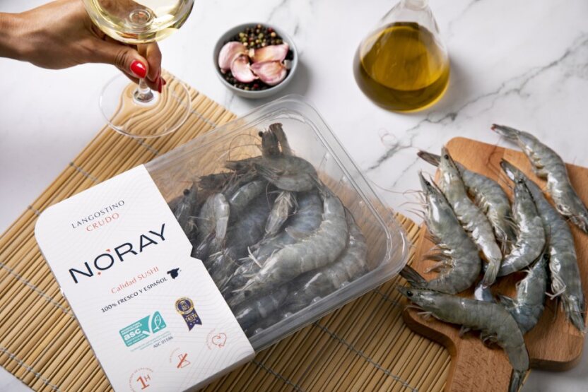 Langostinos Noray lanza un pack maridaje 0% sulfitos junto con Bodegas Menade