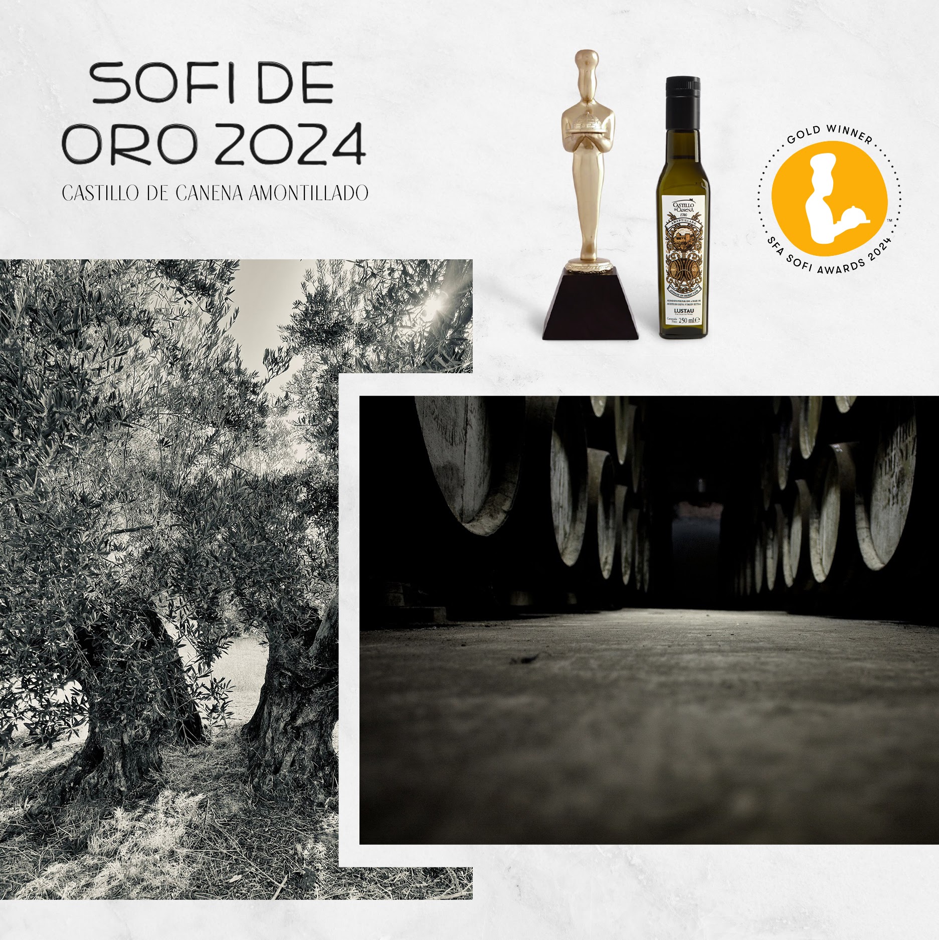 CASTILLO DE CANENA VUELVE A GANAR UN SOFI DE ORO
