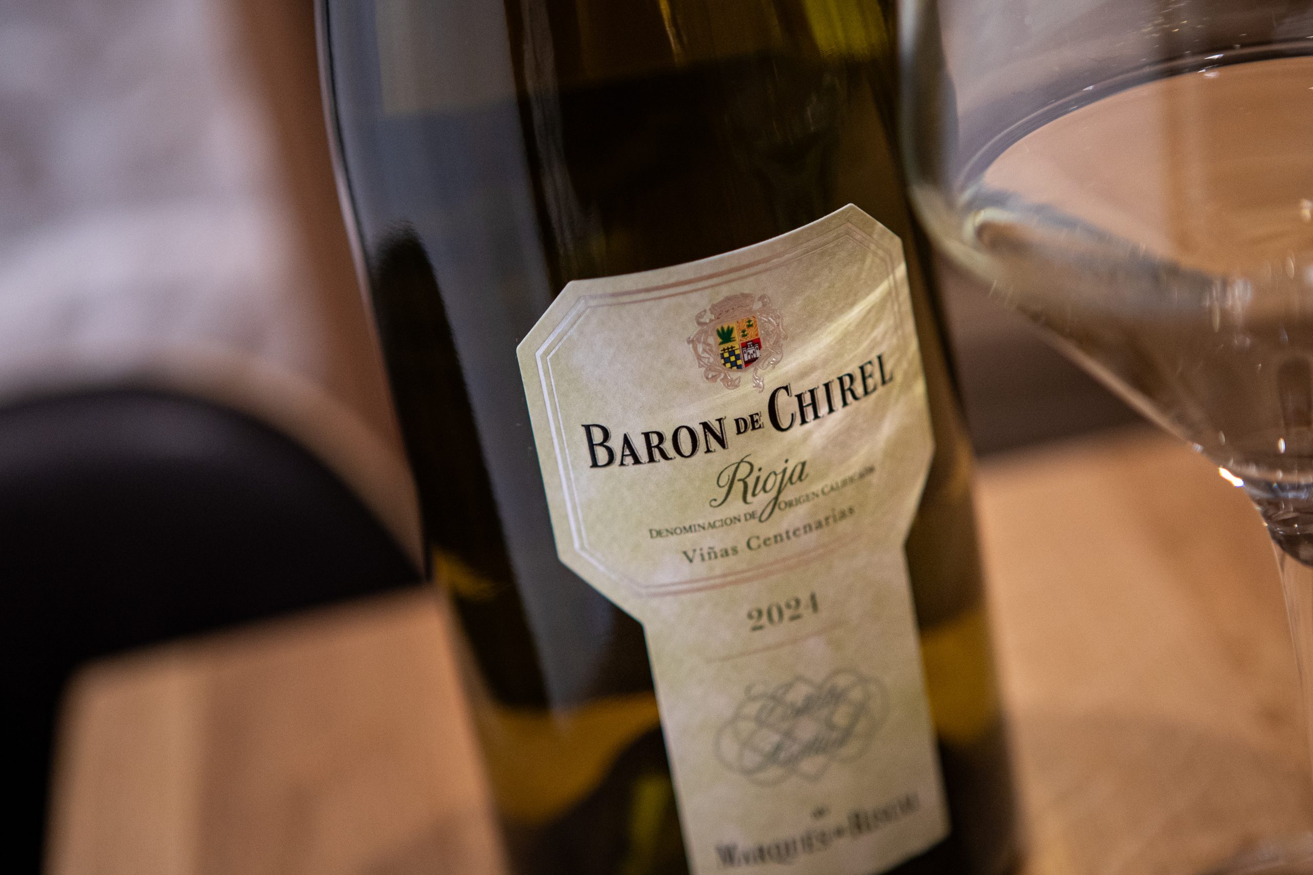 Barón de Chirel Rioja Viñas Centenarias, el primer blanco de Marqués de Riscal en Rioja