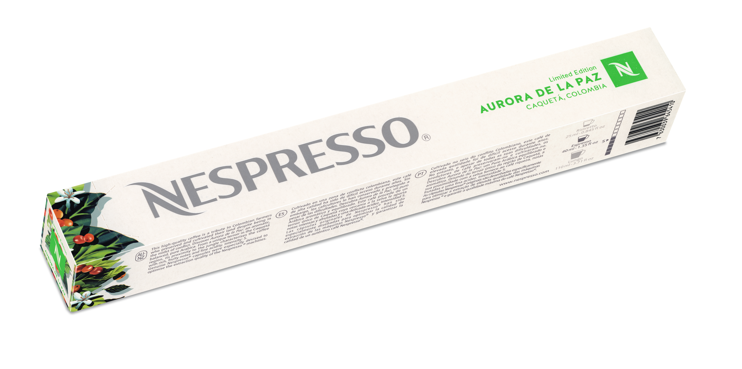 NESPRESSO LANZA AURORA DE LA PAZ